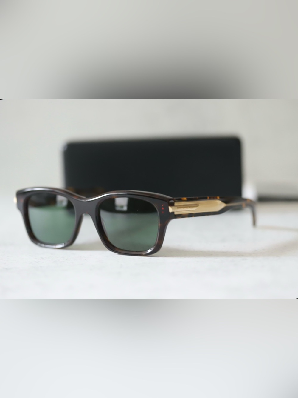Givenchy Square Havana Sunglasses (NWT)